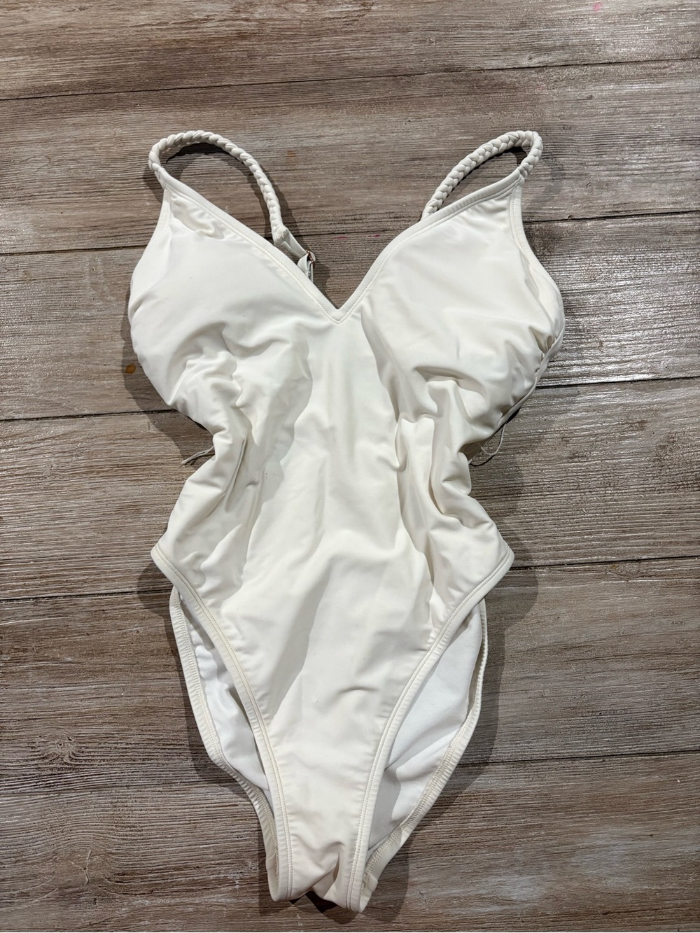 Cream/ ivory swim suit one piece